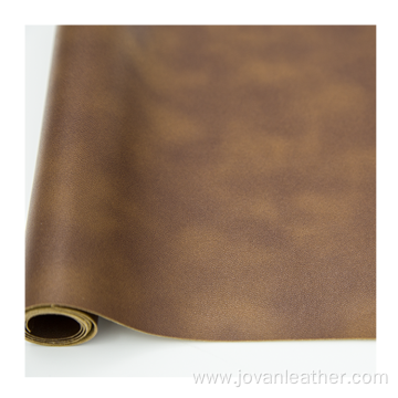 PU shoe leather material fake cow leather skin